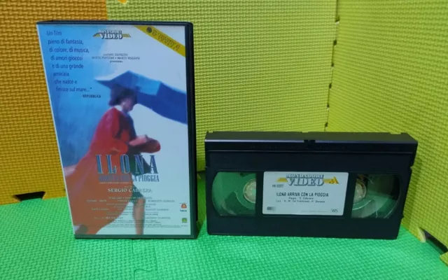 📼 VHS 📼 Ilona arriva con la pioggia - Mondadori Video 1996 Musiche de Andrè