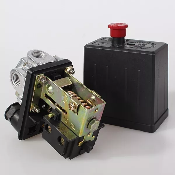HEAVY DUTY AIR Compressor Pressure Switch Control Valve 90 PSI 120 PSI