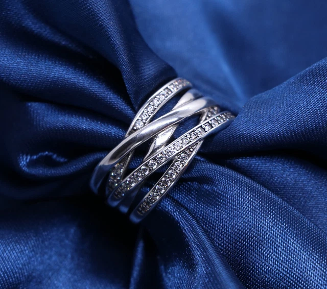 Pandora ring entwined shop sterling silver
