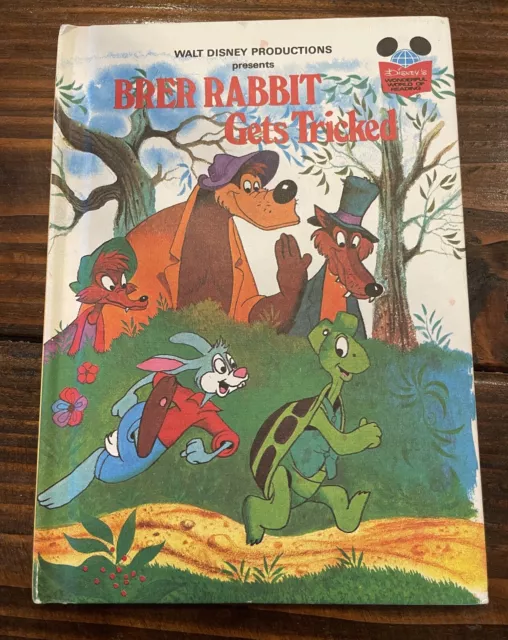 Disney’s Wonderful World Of Reading Brer Rabbit Gets Tricked Splash Mountain