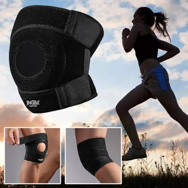 Adjustable Compression Knee Pads Knee Support Brace Sports Protective Gear Q3