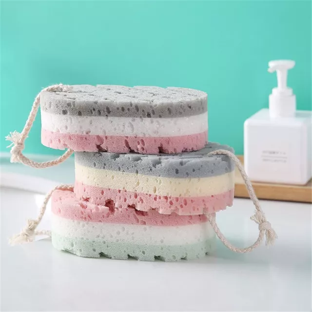 Massager Moisturizing Scrubber Bath Cotton Shower Brush Bath Sponge Bath Ball