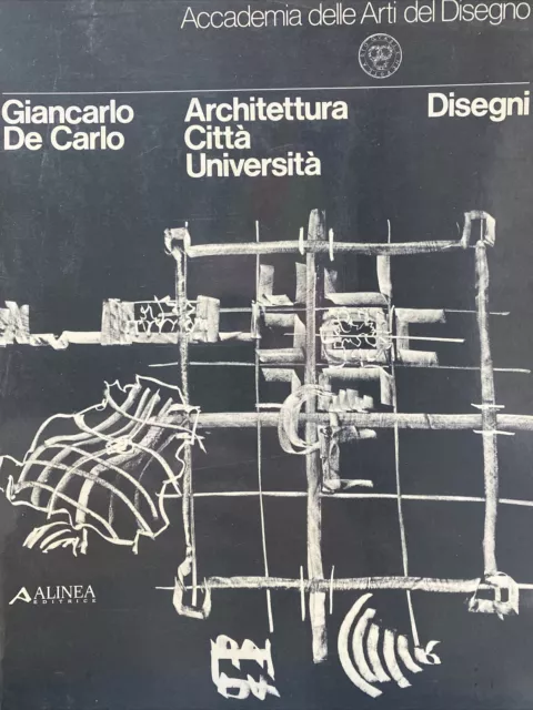 Giancarlo De Carlo Dessins Architecture Ville Université’ AJ182