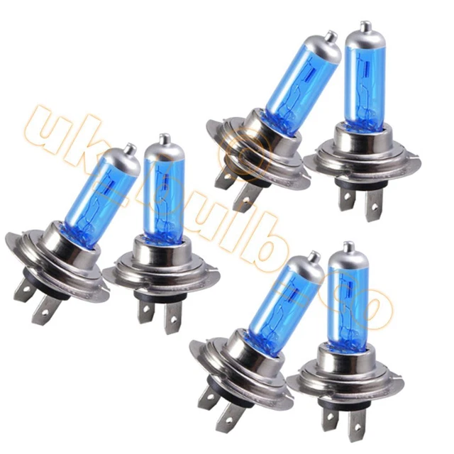 BEBUSINGOTO 6 PCS Phare En Acier Phare Dip Faisceau Faisceau Tête Lampe - 9