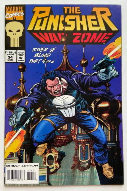 Marvel Comics The Punisher War Zone Vol 1 #34 1994