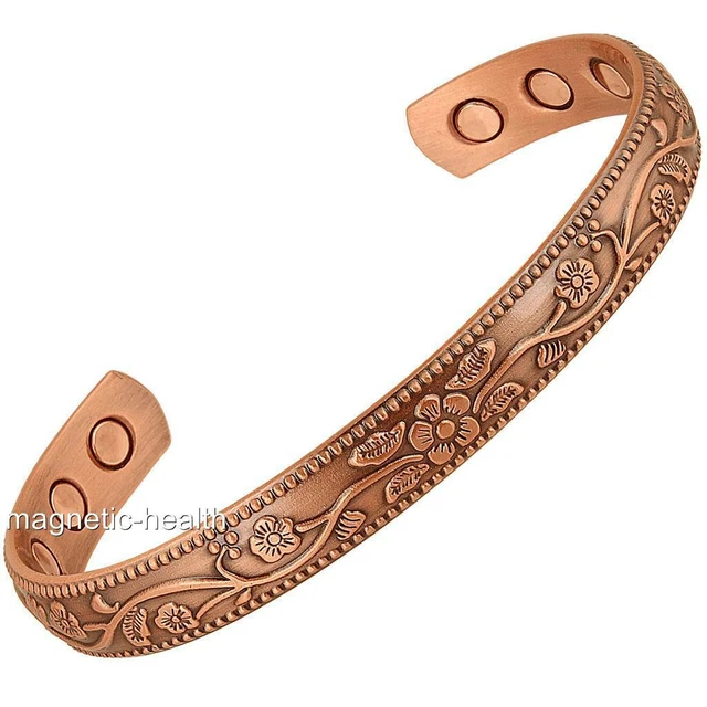 Bracciale Salute Magnetico Donna Rame Tunnel Carpale Artrite Sollievo Dal Dolore 71