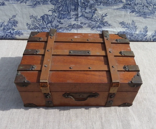 BOITE ANCIENNE EN métal collection cacao Van Houten vintage publicitaire EUR 2,50 - FR