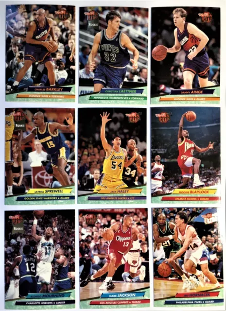1992-93 Fleer Ultra NBA Cards Series 2 (201 - 375) - Pick From List