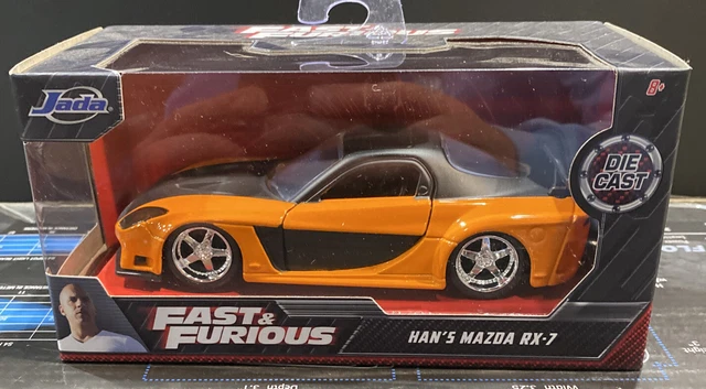 JADA TOYS FAST and Furious Han's Mazda RX-7 Diecast Model Car (BRAND ...