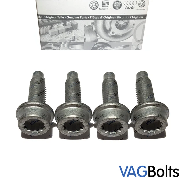 GENUINE VW REAR Suspension ARB Anti Roll Sway Bar Bolt Kit Golf Passat
