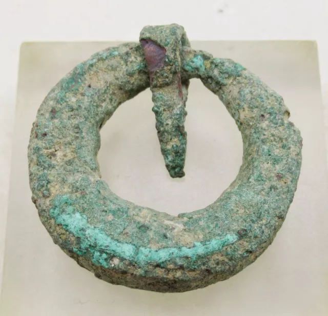 A26 Detector Finds Ancient Roman Decorated Bronze Military Buckle 300Ad