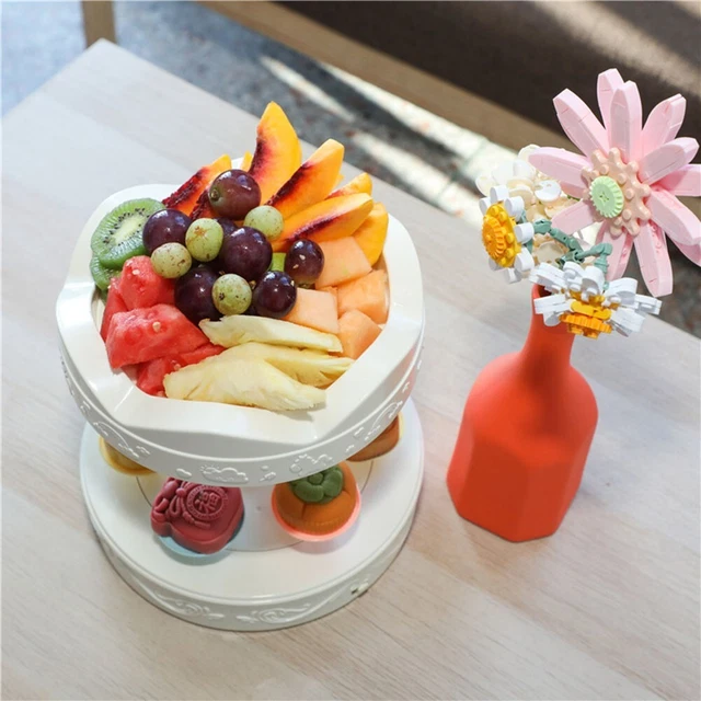 Porte-gâteaux carrousel premium parfait pour les amateurs de gâteaux et les or