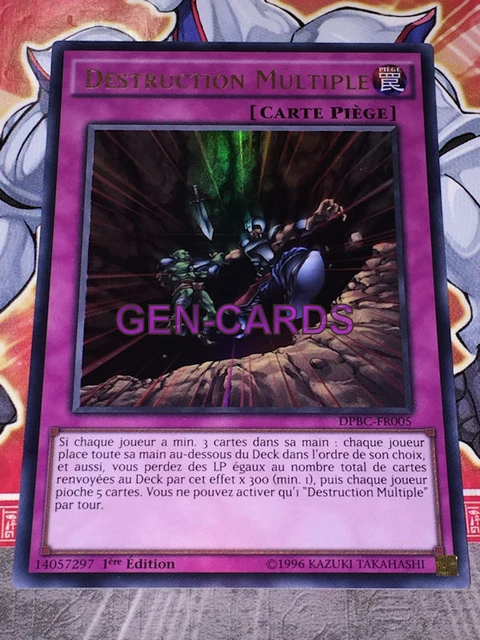 Yu-Gi-Oh! – Multiple Destruction (DPBC-EN005) – Ultra Rare, 1st Edition, Aus Duelist Pack 16: Battle City