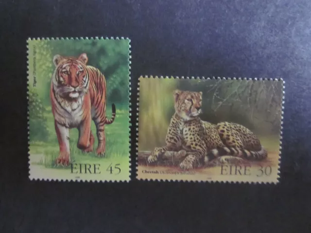 Irland 1998 Tiger Leopard  aus Satz mit anderen Tieren