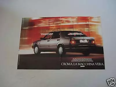 advertising Pubblicità 1990 FIAT CROMA