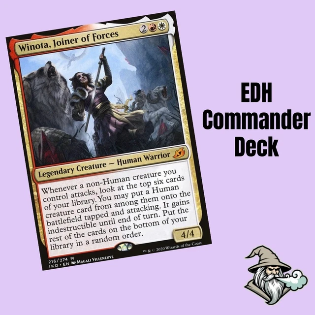 MTG WINOTA, JOINER of Forces Ikoria: Lair of Behemoths 216/274 Regular  Mythic 7.46 - PicClick UK