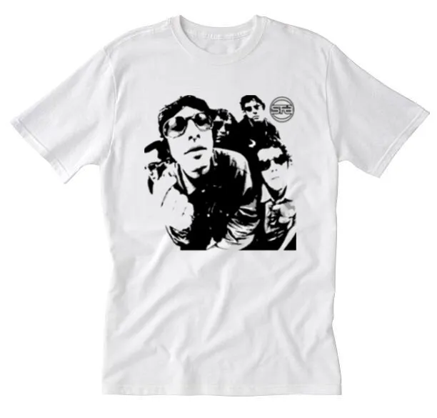 Super Furry Animals Pop Art Style White T Shirt