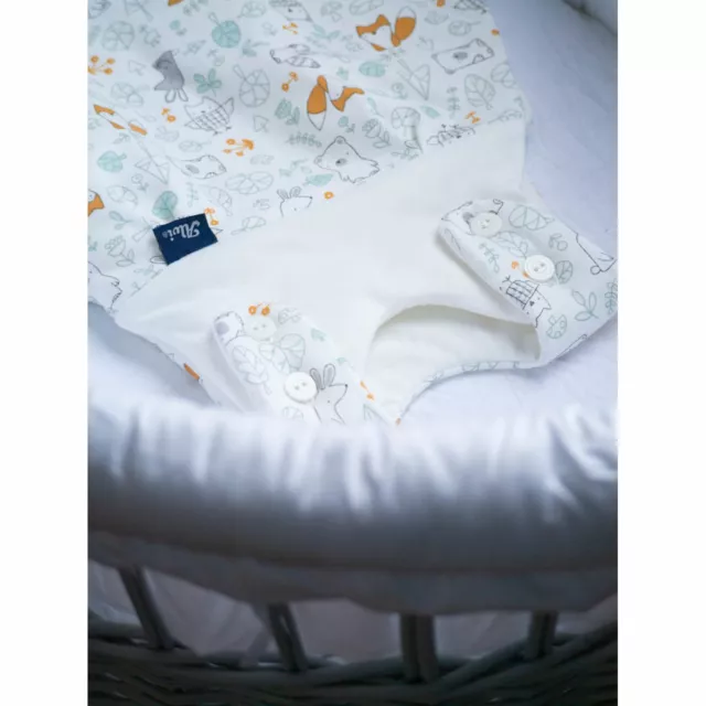 Alvi Baby Mäxchen Schlafsack 3tlg Außensack Kugelschlafsack mit Ärmel 2