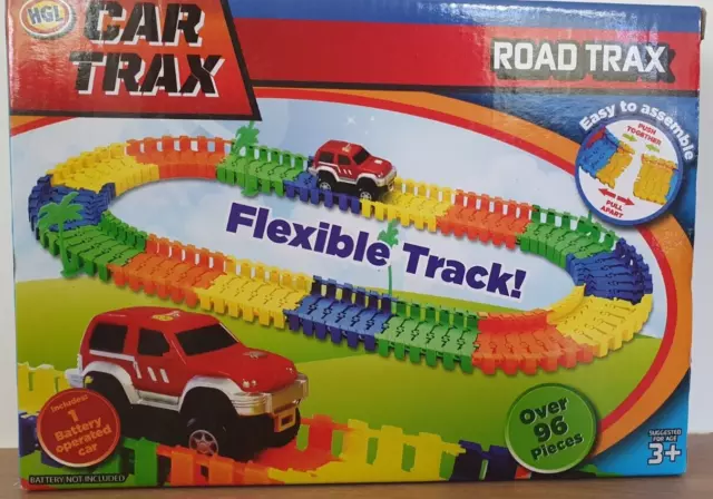 Car Track Toy  Colorful Racing Kids xmas Gift