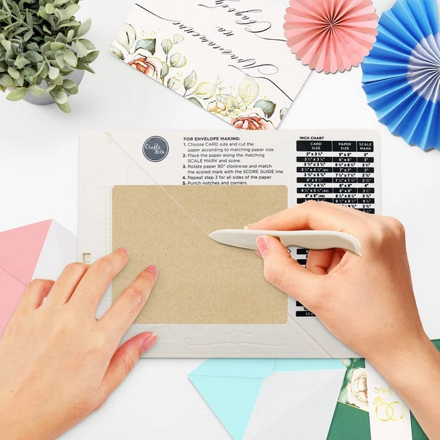 Jeu De Tableaux De Notation En Os – Pour Pliage De Papier – Marque EK Tools – Neuf – Livraison Express US