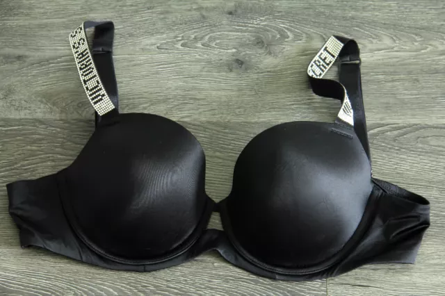 BNWT Victoria's Secret Very Sexy Lightly Lined Embellished Demi Bra 32DD  RRP £85