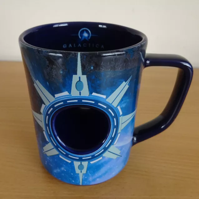Alton Towers Galactica Portal Ceramic Mug 2016 VGC
