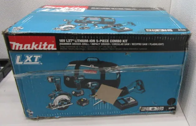 Makita Kit XT505 18 Volt Cordless Combo
