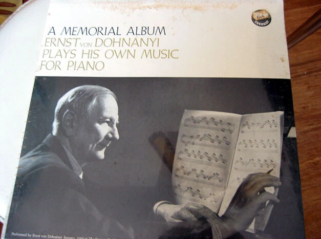 New Sealed Vinyl Record WORKS OF ERNST VON DOHNANYI Piano Music