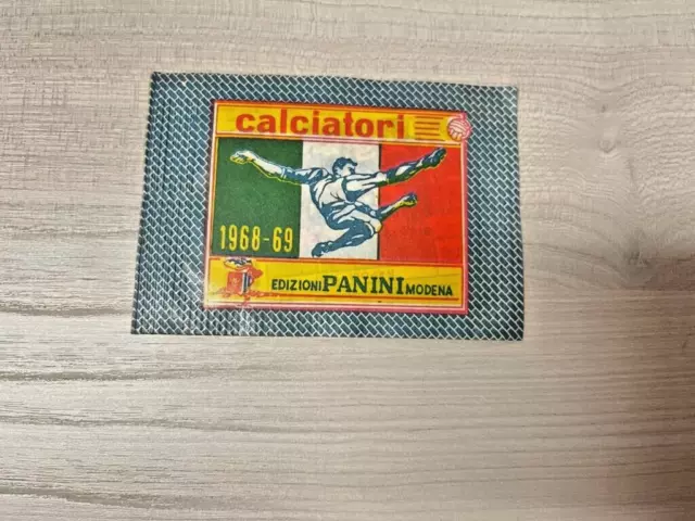 Bustina figurine Calciatori PANINI 1968-69 -SENZA PREZZO- sigillata- originale