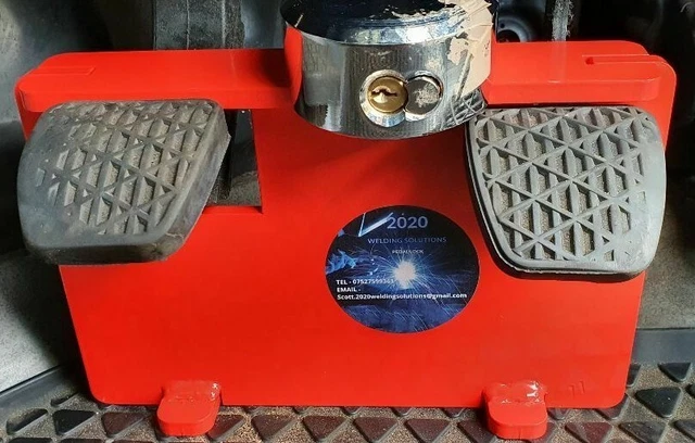 VW CRAFTER DROPSIDE  2018 - 2023  - PEDAL LOCK / with 2 window stickers