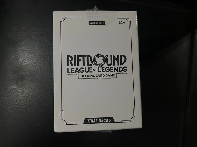 RIFTBOUND LEAGUE OF Legends Trial Deck Set (Sealed) English $734.95 ...