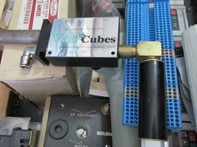 VacCubes Model #120L Multi-Venturi Vacuum Ejectors Vac Cubes VacCubes Model #120L Multi-Venturi Vacuum Ejectors Vac Cubes