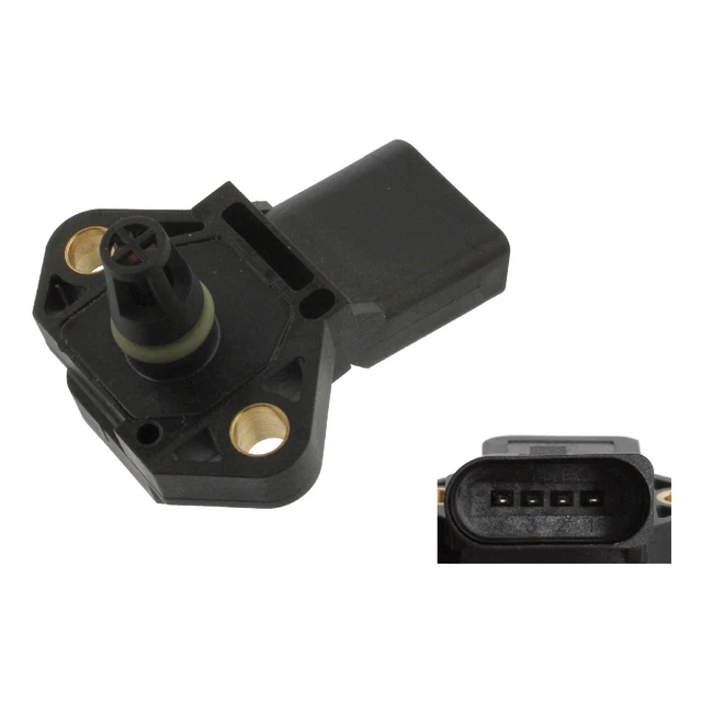 FEBI BILSTEIN Ladedrucksensor für SEAT Ibiza IV Leon VW Golf Plus V SKODA