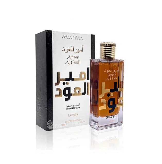 Lattafa Ameer Al Oudh Intense Oud Eau De Parfum 100Ml 3.4Fl.oz. Unisex Fragrance