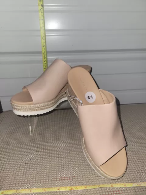 Nude Women's Shoes Platform Sandal Wedges New with tag