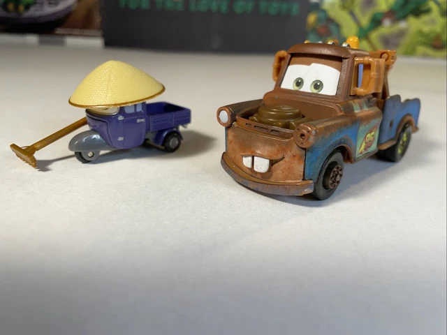 Disney Pixars Cars Race Team Mater & Zen Master Pitty 2 Pack Exclusive Diecast