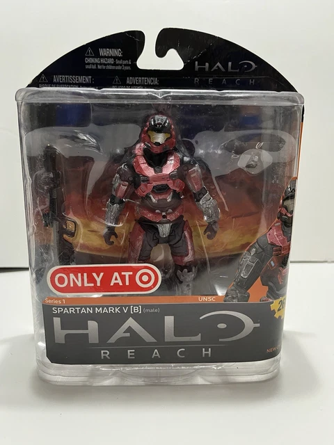 Figurine McFarlane Halo - Spartan Hayabusa Rouge - Série 3 (2008) - Complète Et D'occasion