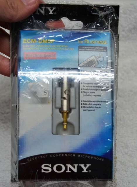 Sony ECM-DM5P Electret Condenser Microphone For Busines (A7)