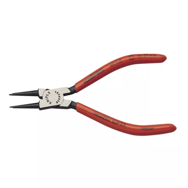 Draper 1x Knipex Expert 12mm - 25mm J1 Straight Internal Circlip Pliers Tool