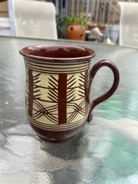 Superb Mocha Ware Mug 3 3/4" G&D