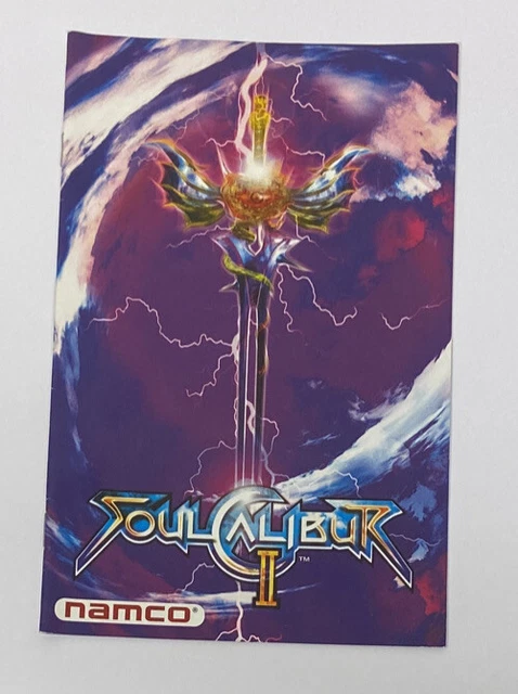 Notice Seule Pour Le Jeu PS2 Soulcalibur III - Bon état - Pas De Jeu Inclus