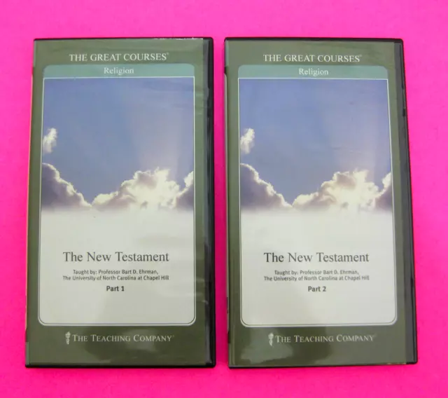 The Great Courses NEW TESTAMENT (4 DVDs + Book) Educational Christian Religion