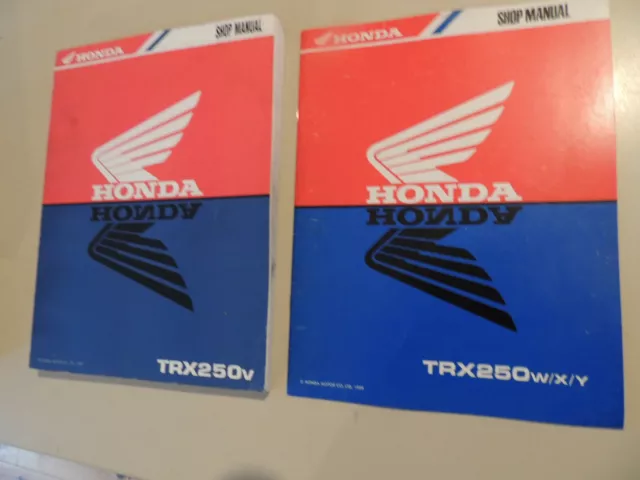 Werkstatthandbuch shop service manual Honda TRX250 1997-2000 (Englisch)