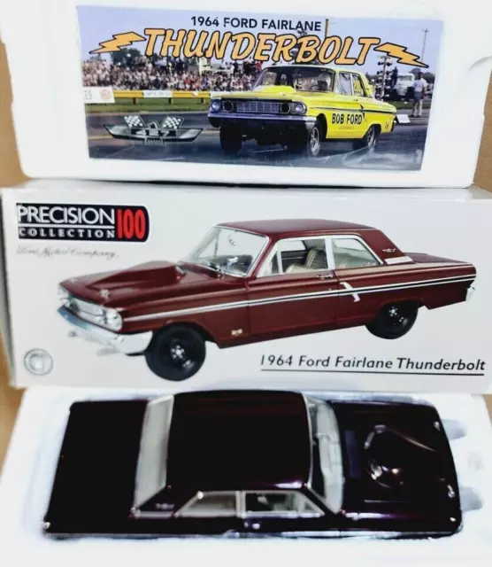 1/18 Precision 100 1/18 1964 Ford Fairlane Thunderbolt 427 c.i. 1/18 Precision 100 1/18 1964 Ford Fairlane Thunderbolt 427 c.i.