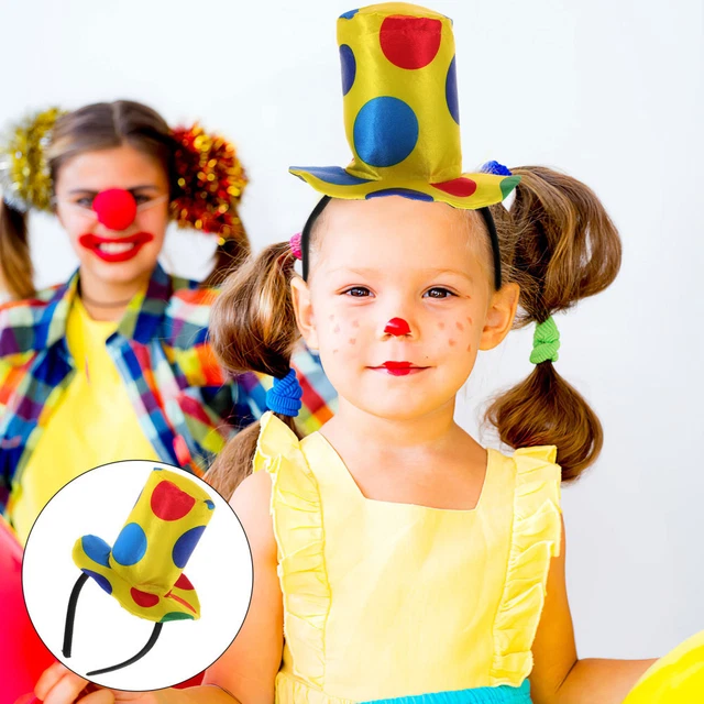 KIDS HALLOWEEN COSTUME Clown Prop Crazy Hat Costumes £5.85 PicClick UK