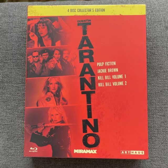 quentin tarantino Colletor‘s Edition 1-4 Bluray Zustand Wie Neu!Deutsche Version