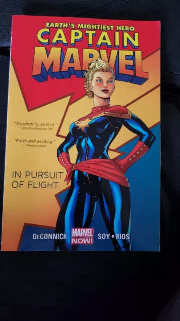 Marvel Comics  Captain Marvel In Pursuit of Flight Tpb Vol 1 Graphic Novel