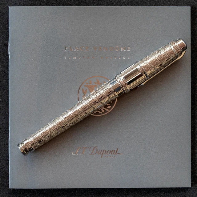 Parure De Roller Et Stylo à Bille Ligne D Dupont - Occasion, Attribut Palladié, Pièce De Collection