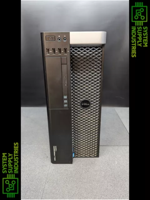 Dell T3600 - Intel Xeon E5-1620@3.60GHz 4C, 64GB@1600MHz, 256GB SSD +1TB HDD