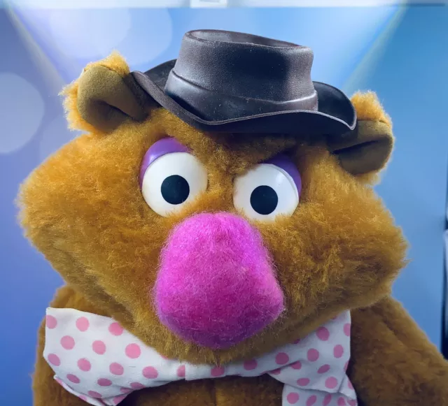VTG Fozzie Bear Jim Henson Muppets Rare Miss Piggy Plush Fisher Price Doll Lot   2